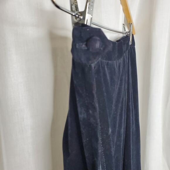 Summit of Boston Velvet Maxi Skirt w/ Embroidery - Picture 6 of 12